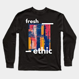 Fresh Ethic Modern Art Long Sleeve T-Shirt